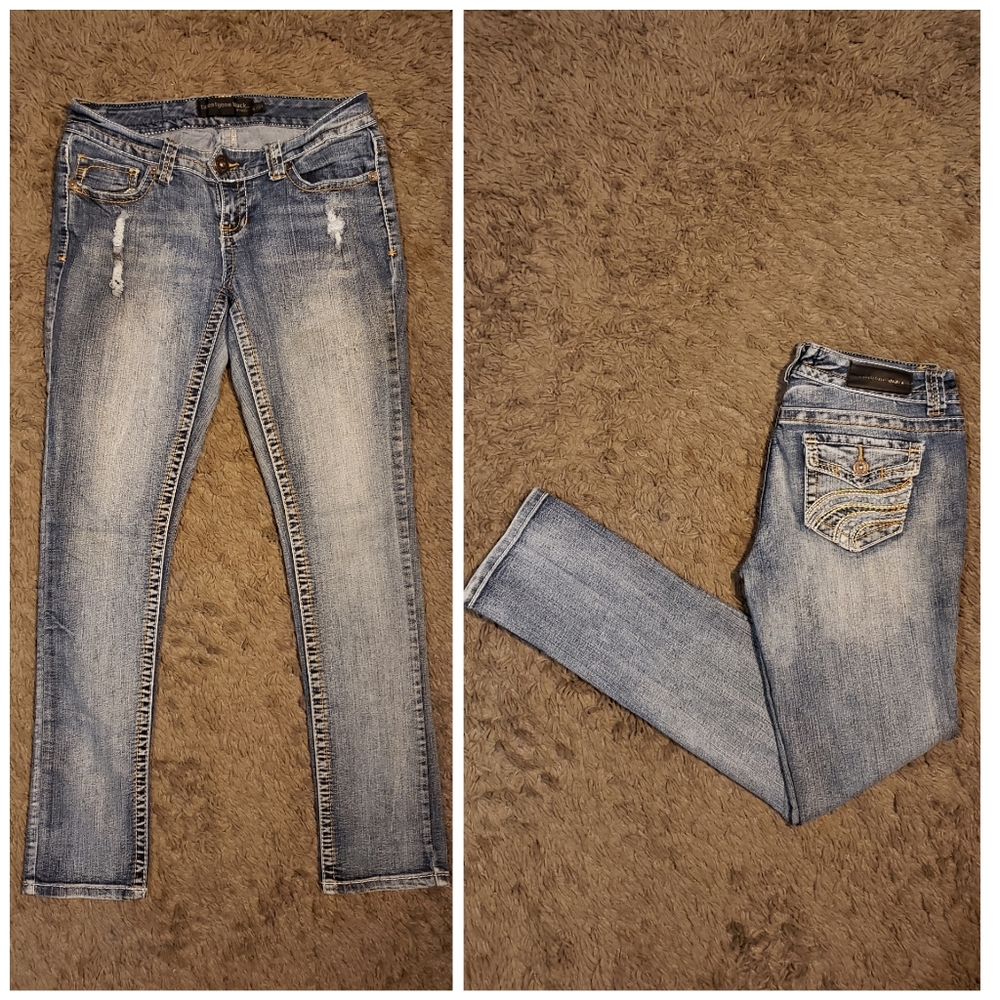 Twentyone black skinny jeans